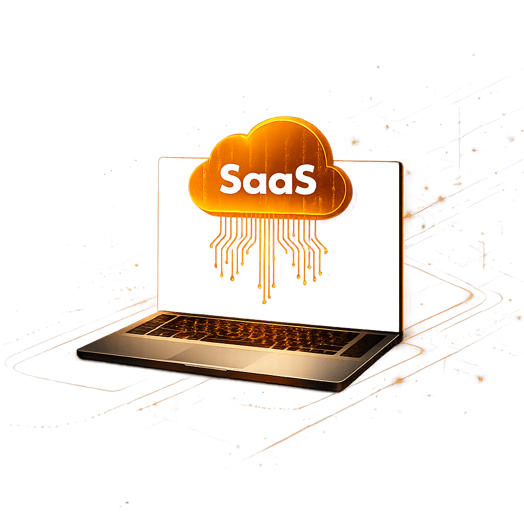 Software and SaaS operating model visual